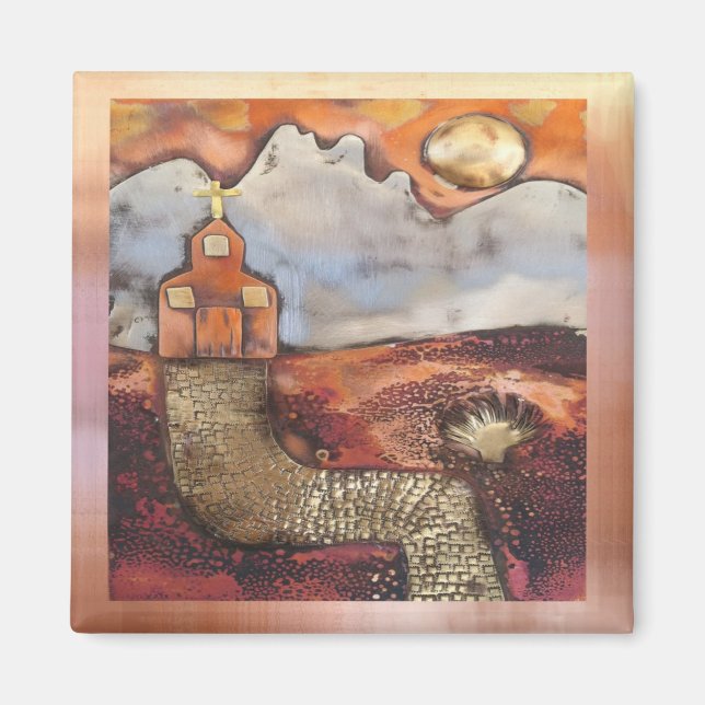 Imán Iglesia del Sol por Sheri Kerr (Frente)