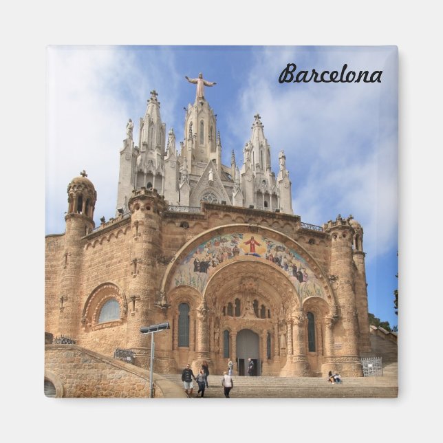 Imán Iglesia del Tibidabo, Barcelona (Frente)