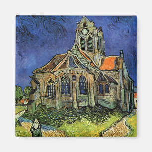Imán Iglesia en Auvers de Vincent van Gogh