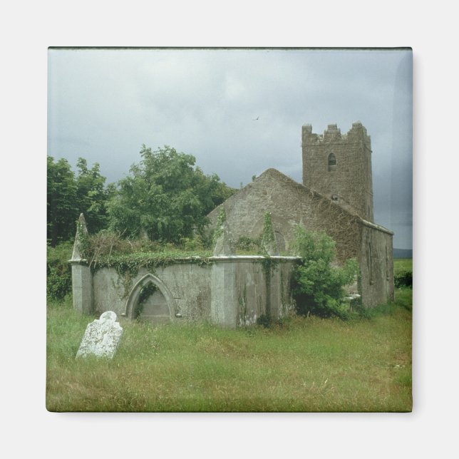 Imán Iglesia medieval y cementerio (Frente)