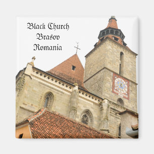 Imán Iglesia negra en Brasov, Rumania
