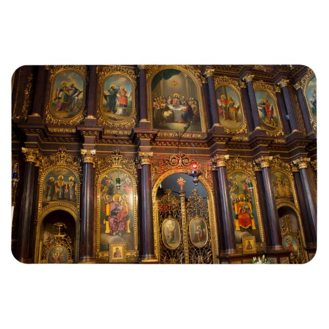 Imán Iglesia Ortodoxa Griega de la Santísima Trinidad (Horizontal)