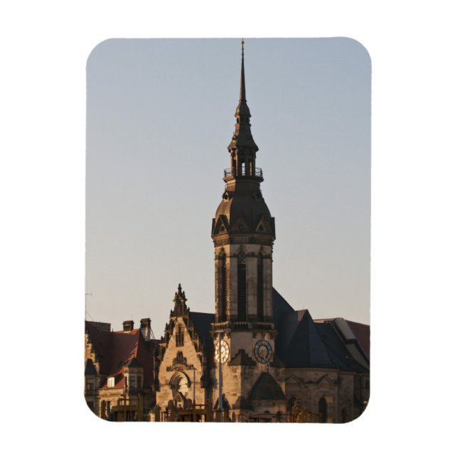 Imán Iglesia reformada de Leipzig, Alemania (Vertical)