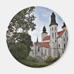 Imán Iglesia vieja en Visby Suecia