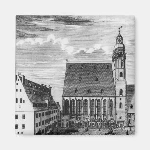 Imán Iglesia y escuela de St Thomas en Leipzig, 1723