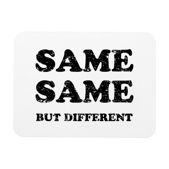 IMÁN IGUAL PERO DIFERENTE (Horizontal)