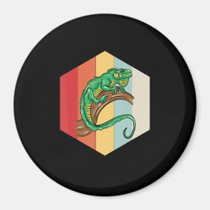 Imán Iguana Propietario de Ilustracion Amante Regalo Ig