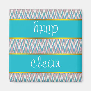 Imán iKat rosado y azul polvoriento