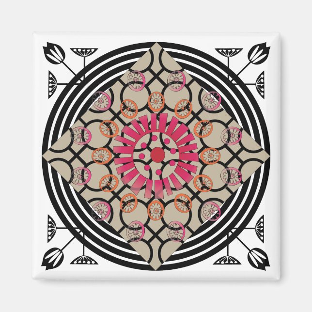 Imán Ikea Rugs Sand Square Magnet (Frente)