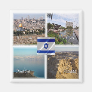Imán IL Israel - JERUSALEM TEL AVIV - Frigorífico