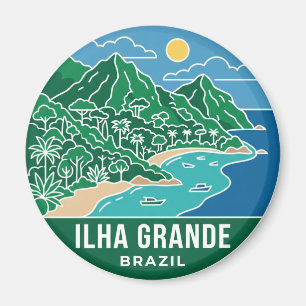 Imán Ilha Grande Brasil