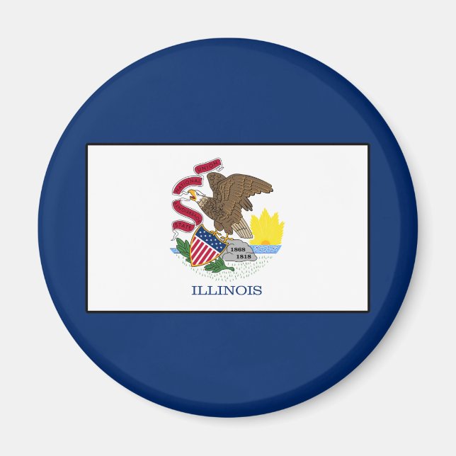 Imán Illinois (Frente)