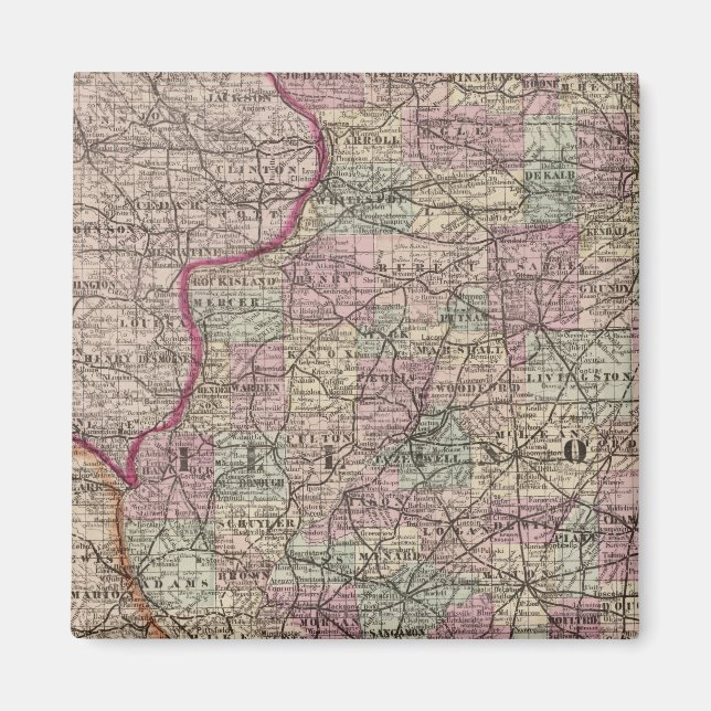 Imán Illinois 10 (Frente)