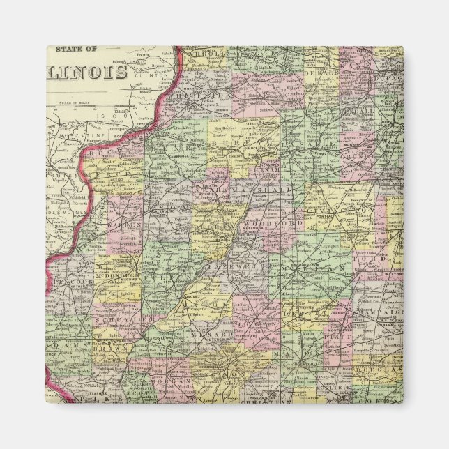 Imán Illinois 10 (Frente)