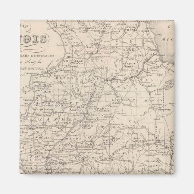 Imán Illinois 12 (Frente)