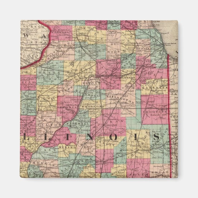 Imán Illinois 12 (Frente)