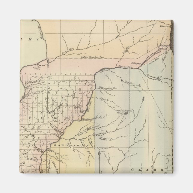 Imán Illinois 4 (Frente)