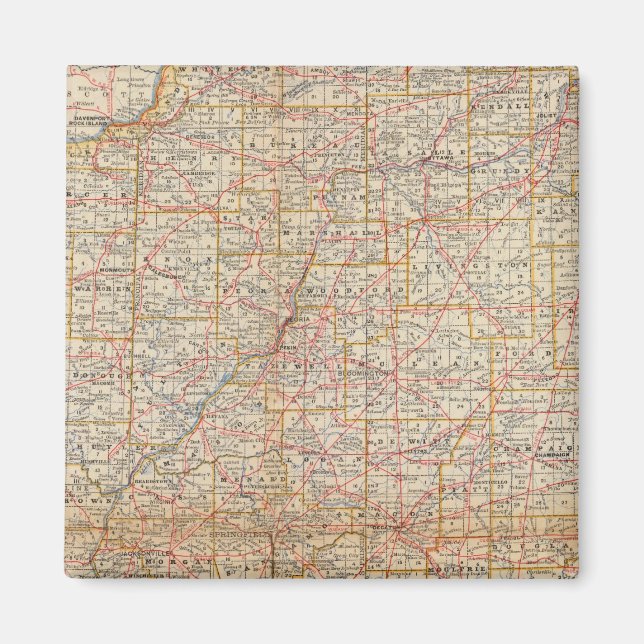 Imán Illinois 5 (Frente)