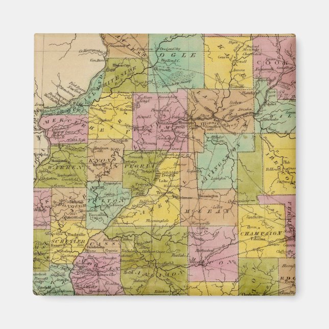 Imán Illinois 5 (Frente)