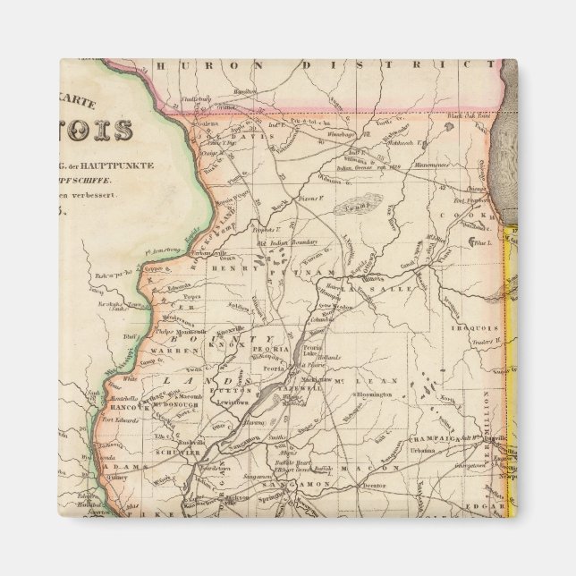 Imán Illinois 6 (Frente)
