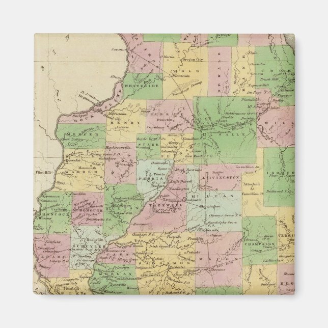 Imán Illinois 6 (Frente)