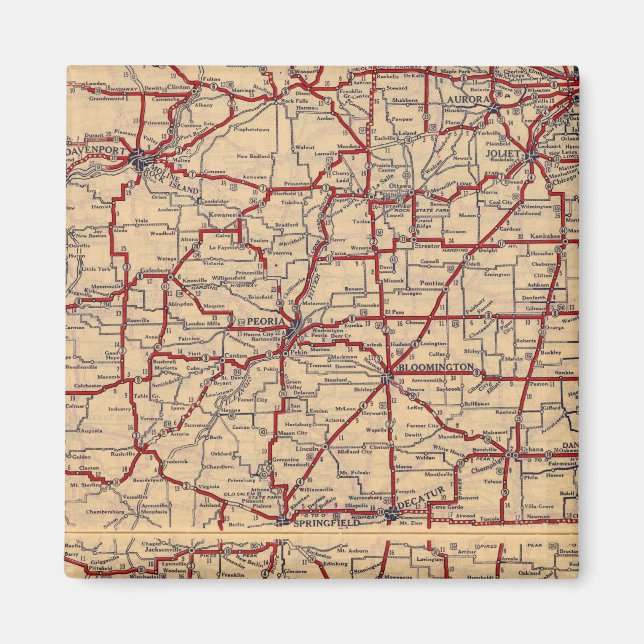 Imán Illinois 8 (Frente)
