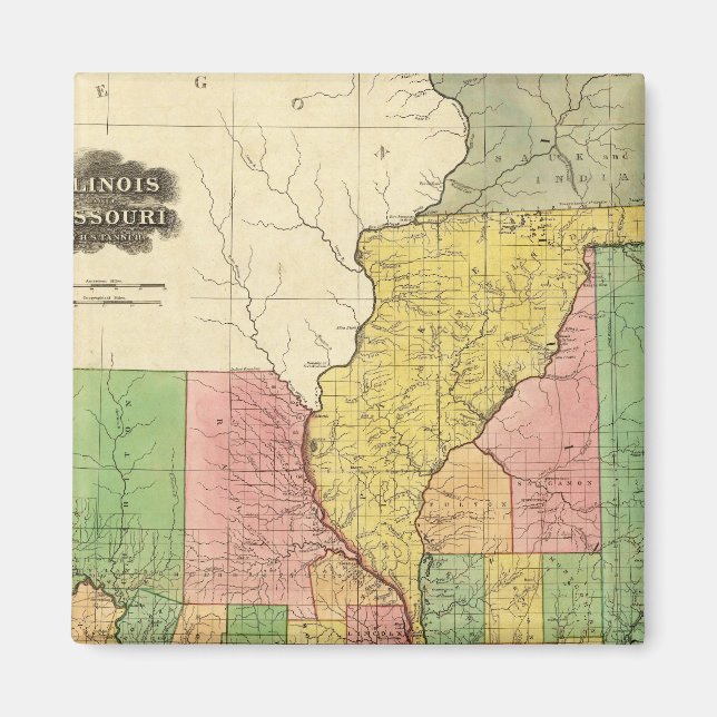 Imán Illinois y Missouri (Frente)
