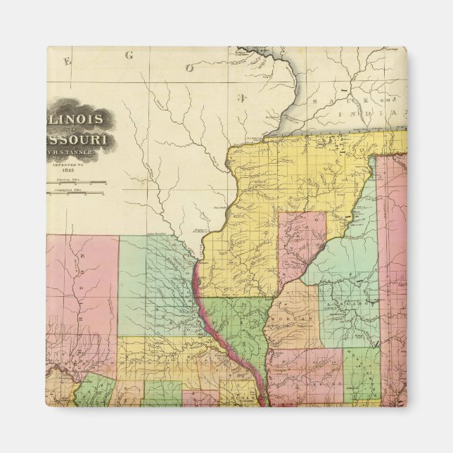 Imán Illinois y Missouri 4 (Frente)