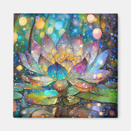 Imán Illuminated Blooming Lotus Flower