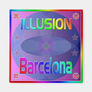 Imán ¡ILLUSION Barcelona Magnet!
