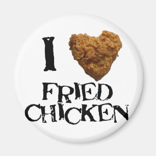 Imán ilovefriedchicken