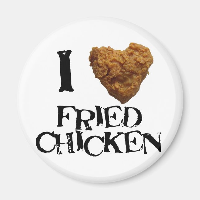 Imán ilovefriedpollo (Frente)