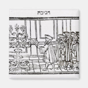 Imán Iluminación del Menorah