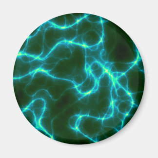 Imán Iluminación verde azulada
