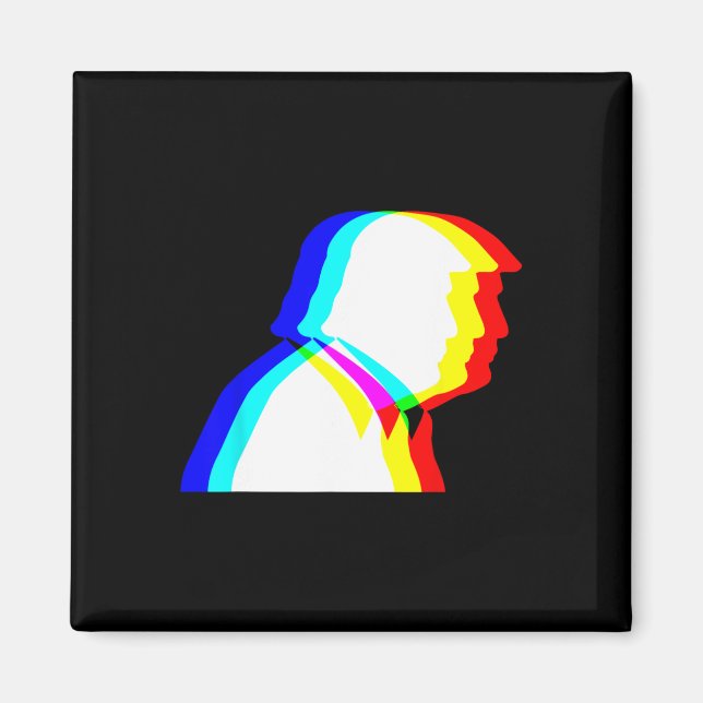 Imán Ilusión óptica de Trump Edm  (Frente)