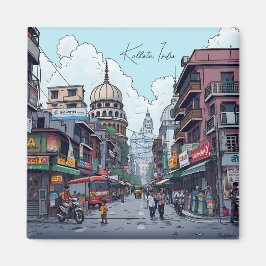 Imán Ilustracion Ai de Kolkata, India