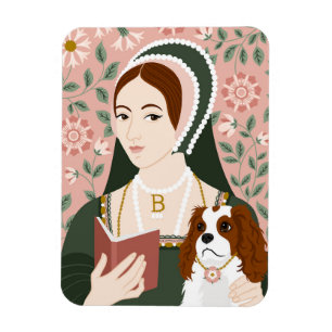 Imán Ilustracion Anne Boleyn