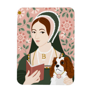 Imán Ilustracion Anne Boleyn