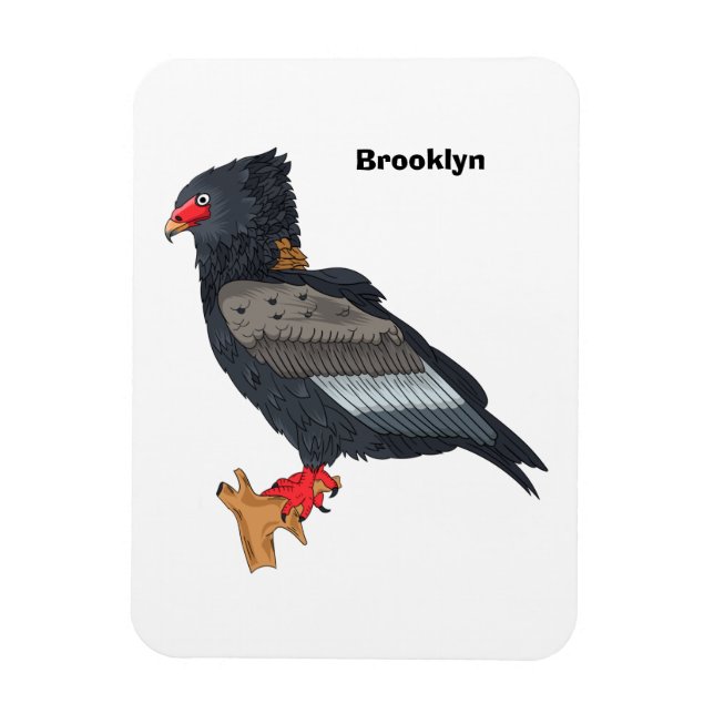 Imán Ilustracion Bateleur Eagle (Vertical)