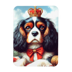 Imán Ilustracion Cavalier King Charles Spaniel