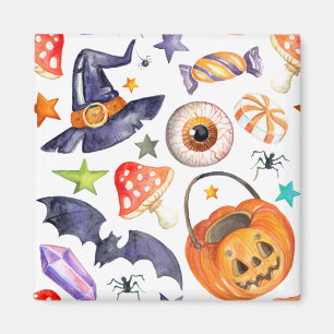 Imán Ilustracion Cute Halloween