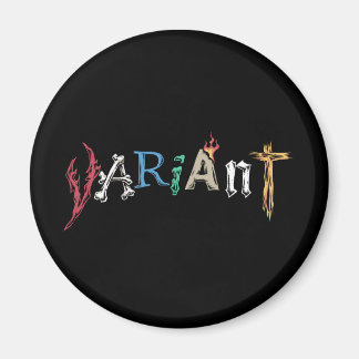 Imán ilustracion_de_a_font_that_read_a_variant