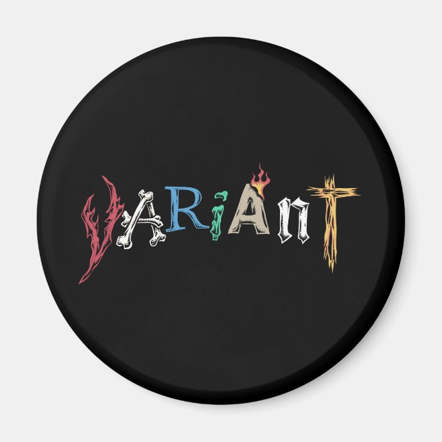 Imán ilustracion_de_a_font_that_read_a_variant (Frente)