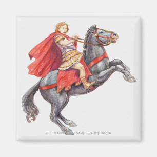 Imán Ilustracion de Alexander el grande