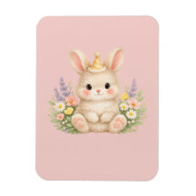 Ilustración de conejito silvestre pastel