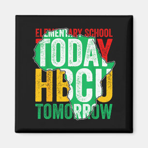 Imán Ilustración de Escuela Primaria Hoy Hbcu Mañana