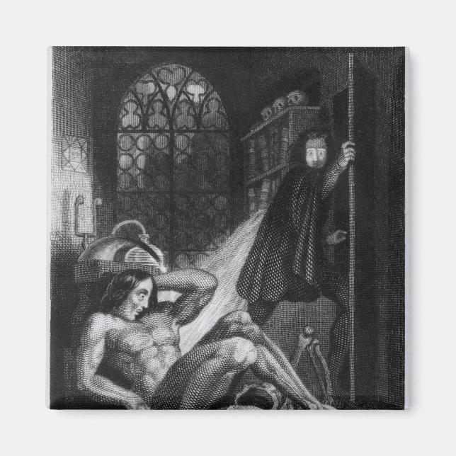 Imán Ilustracion de 'Frankenstein' (Frente)