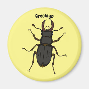 Imán Ilustracion de insectos Stag