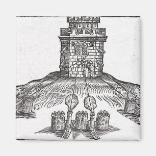 Imán Ilustracion de la guerra del cerco