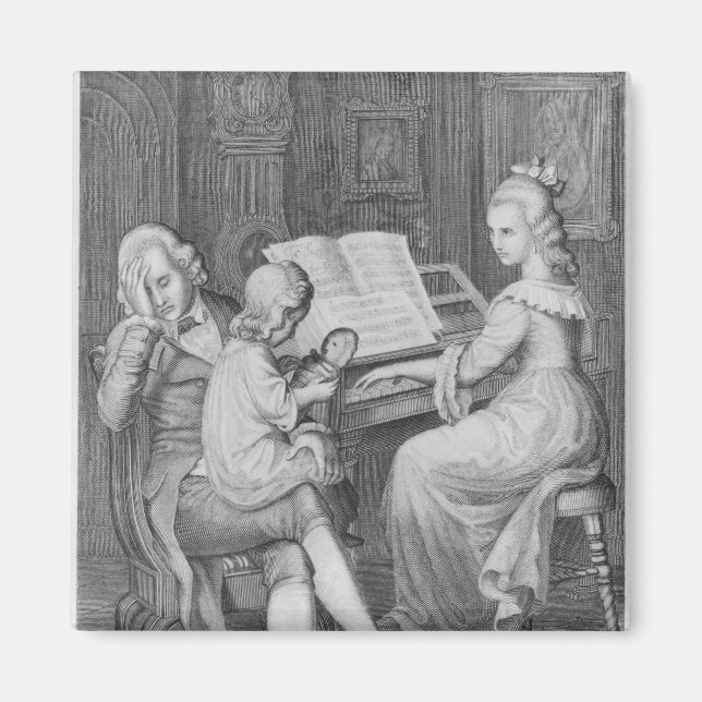 Imán Ilustracion de 'Las penas de Werther' (Frente)
